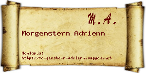 Morgenstern Adrienn névjegykártya
